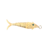 Articulated Fish Pendant