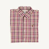 Dean`s List Dress Shirt - Easton Pond Plaid/Gray Bay Brown by The Beaufort Bonnet Company