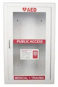 Combination Alarmed Wall Cabinet For AED and Comprehensive Or Mobile Rescue System