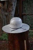 American Hat Co: 2020 2CNAVY 4 1/4″ Brim Open Crown Straw Hat