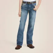 Ariat Boy's - B4 Coltrane Relaxed Fit Boot Cut Jean - Durango