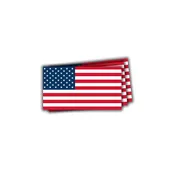 American Flag Sticker – 3 Pack