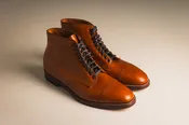 Alden - Burnished Tan Straight Tip Boot