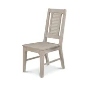 Cape May Shutter Back Side Chair Wood Seat (2pk)