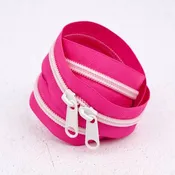 30in Handbag Zipper Acid Pink by Renaissance Ribbons