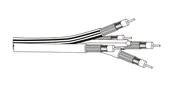 Belden # 1282S4 1000 - Coax - Banana Peel Unjacketed Bundles Mini Hi-Res Component Video 4C25 RGBS - Price per 1000 feet