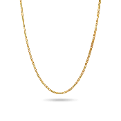 14K 2mm Miami Cuban Link Chain