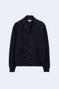 Alain Blazer Cardigan in Dark Navy