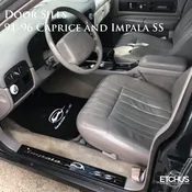 1994-1996 Caprice and Impala SS Door Sill Covers