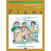 Alfred Basic Piano Library-Notespeller Book