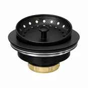 Fabac Black Stainless Steel Kitchen Sink Drain