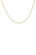 enewton: 15 Inch Classic Gold 2mm Beaded Choker