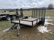 2025 6×12 Hustler Utility Trailer