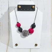 Anna Sphere Necklace, Handcrafted in Italy