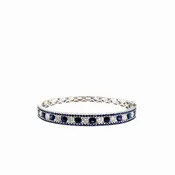 The Sapphire Cascade Bangle