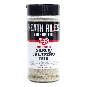 Heath Riles Garlic Jalapeno Rub Shaker - COALWAY