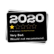 2020 Rating Vinyl Sticker