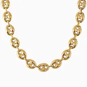 Puff Gucci Link Necklace