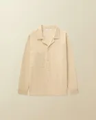 Corduroy 2 Pocket Shirt Jacket ( cream )