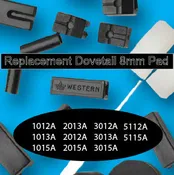 8mm Pad Replacement Parts #3012 – #3015