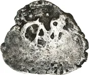 BOLIVIA, Potosí, cob ½ real, 1680.