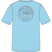 Aftco Ocean Bound UPF SS Shirt - Fathom Heather