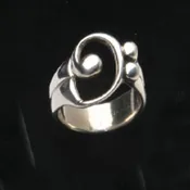 Bass Clef Ring