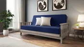 Canby Full Size Wall Hugger™ GRAY Futon Frame