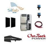14.76kW DIY Off Grid Solar System Kit with Pitched Roof Solar Racking System