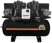 120-Gallon Two Stage Electric Duplex Horizontal Series – 5.0 HP