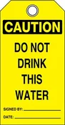 CAUTION Do Not Drink