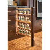 3'' Wide Base Filler Pullout Organizer with Blumotion Soft-Close