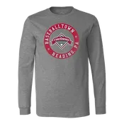 108 Stitches Grey Baseballtown Reading, PA Long-Sleeve Tee