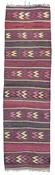 Afghan Baluch kilim runner