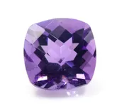 8mm Amethyst Cushion Gemstone | Elegant & Unique