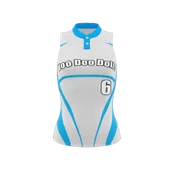 ACE 2-BUTTON SLEEVELESS JERSEY