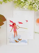 Birthday Babe -  Seeded Birthday Card