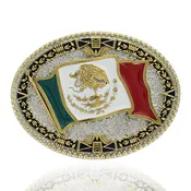 Attitude Grand Mexican Flag Buckle