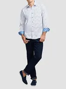 Akehurst Long-Sleeve Button Down Shirt - Multi