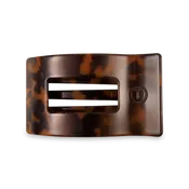 Flat Rectangle Hair Clip | Medium | Tortoise