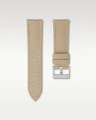 Beige Sailcloth Strap 24mm