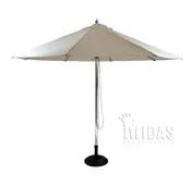 11′ Aluminum Market Umbrella Replacement Top – Natural