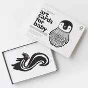 Art Cards for Baby - Black and White Animals - Flash Cards