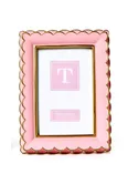 4 X 6 PINK SCALLOPED FRAME