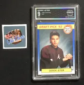 1992 Front Row #55  DEREK JETER. MINT 9
