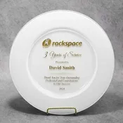 12.5" European Glass Award Charger