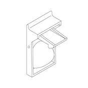 14″ Bag Door Latch + Spring 082720181