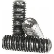 10-24 x 1/2 Socket Set Screw (Coarse) - Cup Point Alloy Steel Blk Ox