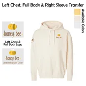 Honey Bee Child Development Center Lightweight Hooded Sweatshirt