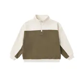1/4 Zip Crew Sweatshirt